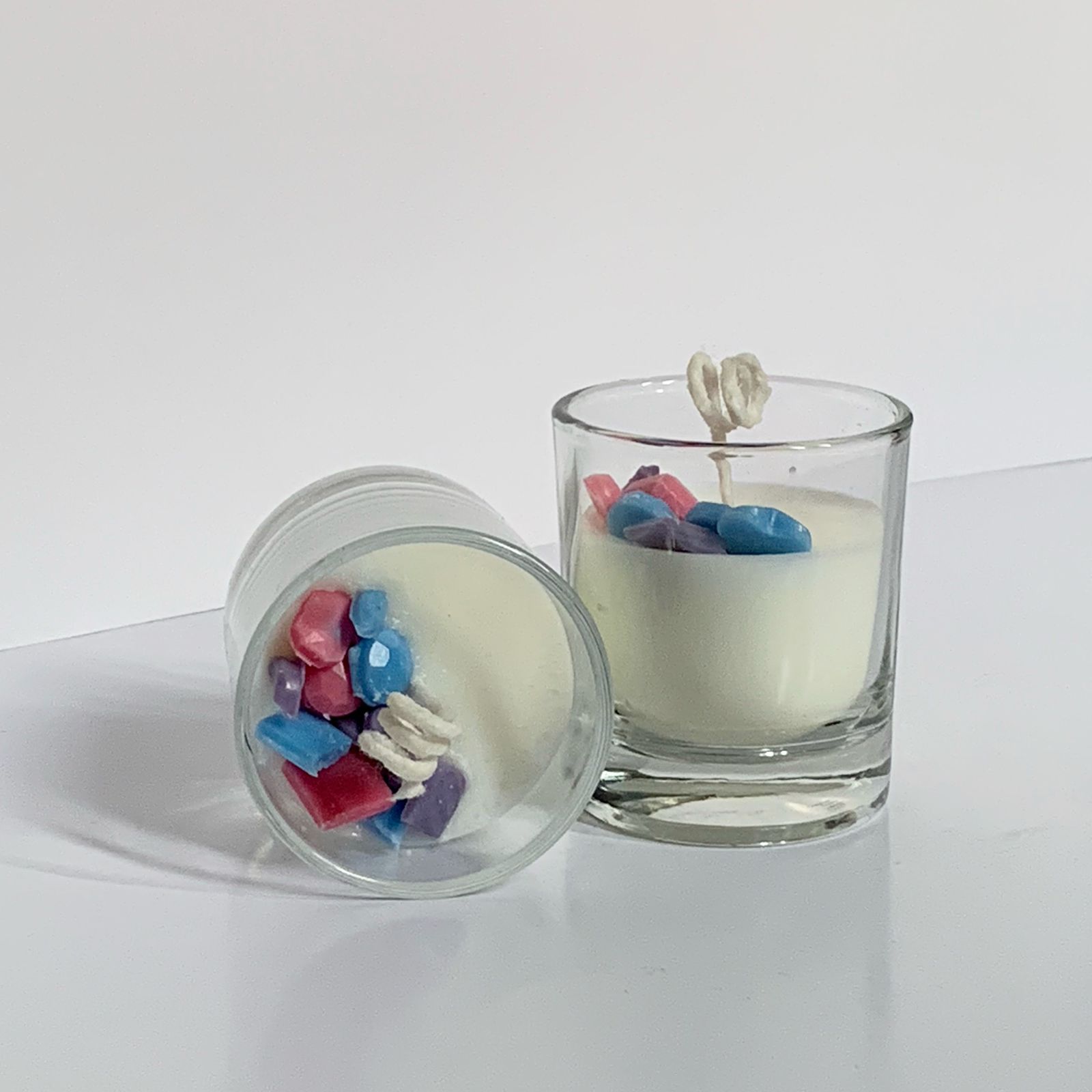 Glass Crystal Candle Image